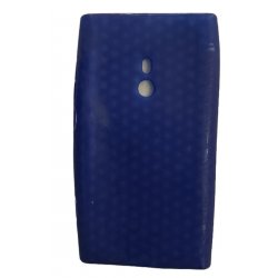 Nokia Lumia 800 N800 Silicone Case Transperant Blue