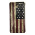 Nokia Lumia 520 N520 Electroplated Case American Flag