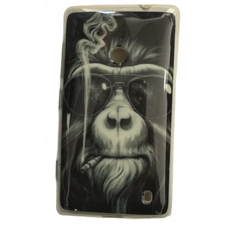 Nokia Lumia 520 N520 Electroplated Case Monkey