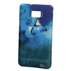 Samsung Galaxy SII i9100 Electroplated Case Butterfly