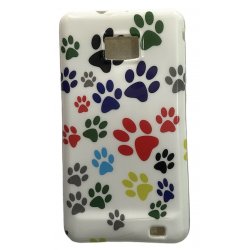 Samsung Galaxy SII i9100 Electroplated Case Paws