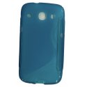 Samsung Galaxy Core i8260 Silicone Case Transperant Blue