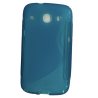 Samsung Galaxy Core i8260 Silicone Case Transperant Blue