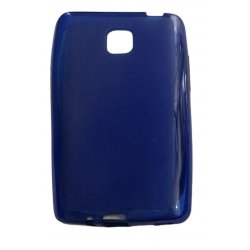 LG E425/L3X Silicone Case Transperant Blue