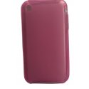 IPhone 3G Silicone Case Transperant Hot Pink