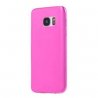 Samsung Galaxy S7 Edge G935 Silicone Case Transperant Hot Pink
