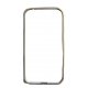 Samsung Galaxy S4 i9500 / i9505 Bumper Case Metallic Silver