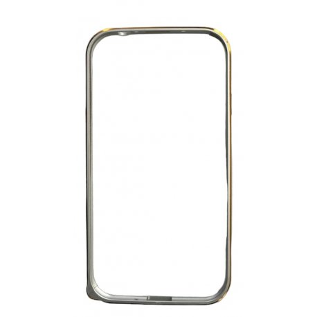Samsung Galaxy S4 i9500 / i9505 Bumper Case Metallic Silver