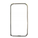 Samsung Galaxy S4 i9500 / i9505 Bumper Case Metallic Silver