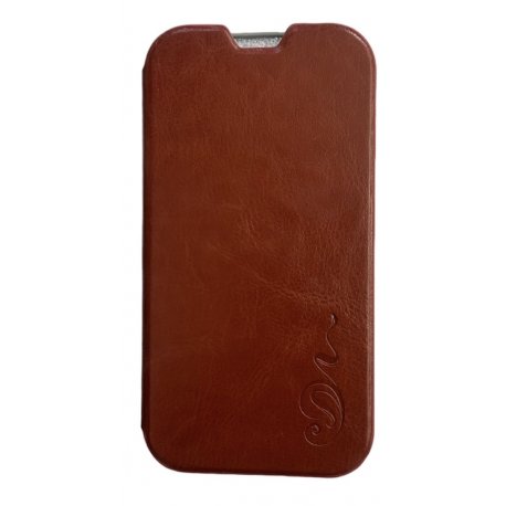 Samsung Galaxy S4 i9500 / i9505 Book Cover Brown