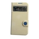 Samsung Galaxy S4 i9500 / i9505 Book Cover Baseus Beige