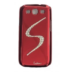 Samsung Galaxy S3 Strass Case S Red