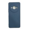 Xiaomi Redmi A3 Silicone Case Full Camera Protection Dark Blue