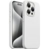IPhone 15 Pro Max Silicone Oem LO Case White
