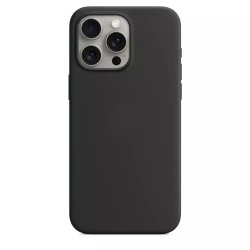 IPhone 15 Pro Silicone Oem LO Case Black
