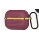 Apple Airpods 3 Silicone Unique Protective Case Burgundy