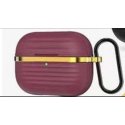 Apple Airpods 3 Silicone Unique Protective Case Burgundy