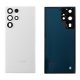 Samsung Galaxy S22 Ultra S908 Battery Cover+Camera Lens White