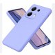 Xiaomi Redmi Note 13 Pro Silicone Case Full Camera Protection Lila