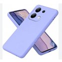 Xiaomi Redmi Note 13 Pro 4G Silicone Case Full Camera Protection Lila