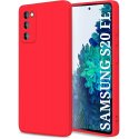 Samsung Galaxy S20 FE G781 Silicone Case Full Camera Protection Red