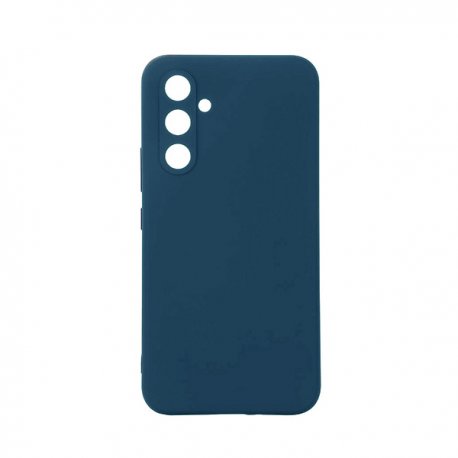 Samsung Galaxy A55 A556 5G Silicone Case Camera Protection Blue