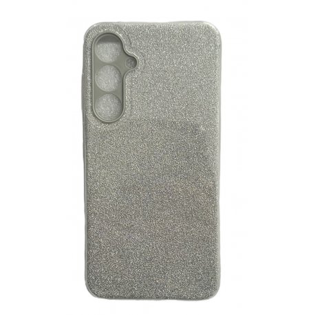 Samsung Galaxy A55 A556 5G Glitter Case Full Camera Protection Silver