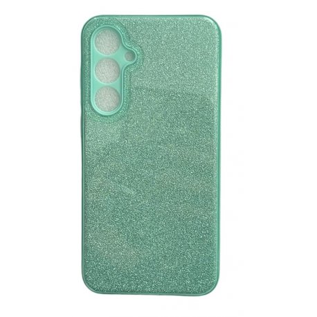 Samsung Galaxy A55 A556 5G Glitter Case Full Camera Protection Green
