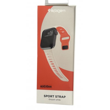Spigen Sport Strap 44/45/49mm For Apple Watch Grayish White