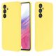 Samsung Galaxy A55 A556 5G Silicone Case Camera Protection Yellow