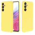Samsung Galaxy A55 A556 5G Silicone Case Camera Protection Yellow