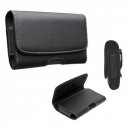 Universal Leather Belt Case 4.7 Black