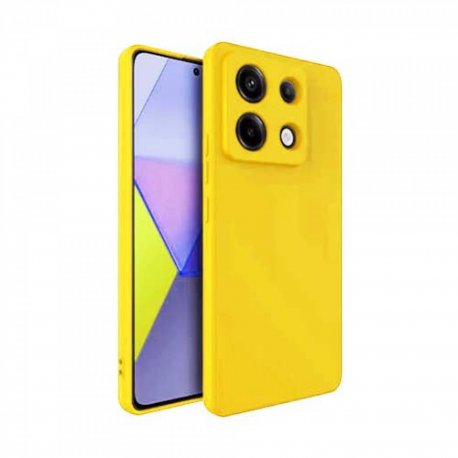 Xiaomi Redmi Note 13 4G Silicone Case Full Camera Protection Yellow