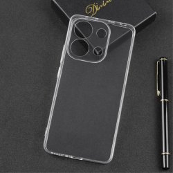 Xiaomi Redmi Note 13 4G Sillicone Case Full Camera Protection Transperant