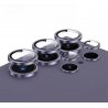 Samsung Galaxy S24 Ultra S928 Ring Camera Protective Tempered Glass Purple