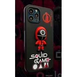IPhone 13 Pro Max Squid Game 3D Silicone Case Black