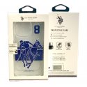 IPhone 14 Pro Max Us Polo Silicone Case Blue Transperant