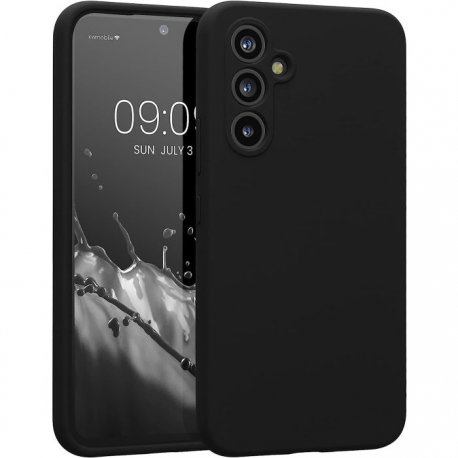Samsung Galaxy A54 A546 5G Silky And Soft Touch Silicone Cover Camera Protection Black