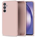Samsung Galaxy A54 A546 5G Silky And Soft Touch Silicone Cover Camera Protection Sand Pink
