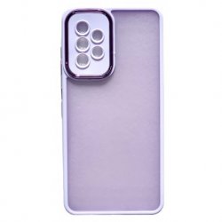 Samsung Galaxy A55 Ultra Hybrid Matte Back Cover Case Lila