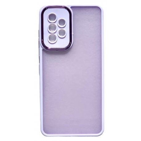 Samsung Galaxy A55 Ultra Hybrid Matte Back Cover Case Lila