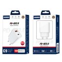 Jellico C9 Fast Charger PD 20W Type-C+USB 3.0 White