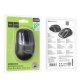 Hoco GM28 Wireless Mouse 2.4G Black Metal Grey