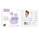 Hoco EW60 TWS Wireless Bluetooth Earphones Purple