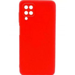 Samsung Galaxy A12 A125 Silicone Case Red