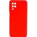 Samsung Galaxy A12 A125 Silicone Case Full Camera Protection Red
