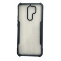 Xiaomi Redmi 9 Plate Case Transperant Dark Blue