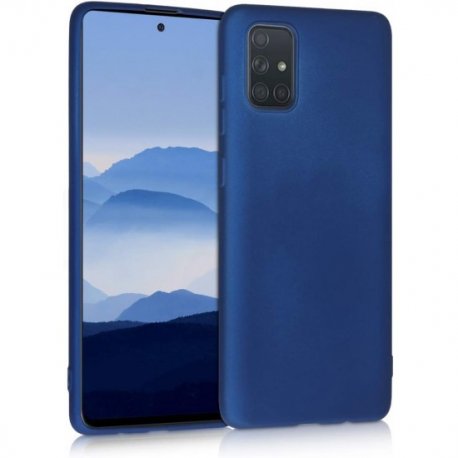 Samsung Galaxy A72 A725 Silicone Case Blue