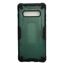 Samsung Galaxy S10 Plus G975 Armor Case Green Transperant Black Border