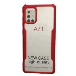 Samsung Galaxy A71 A715 Karl Lagerfeld Soft Silicone Case Ikonik Black